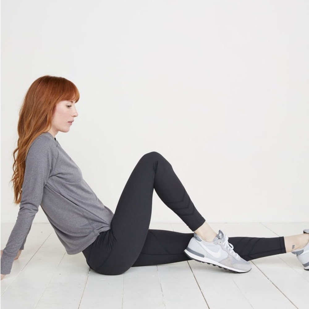 Mia Sport Legging - Navy Black